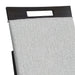 Transcend - Dining Side Chair With Fabric (Set of 2) - Charcoal And Light Gray - Stylish Home Furniture