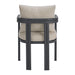 Playa - Dining Chair (Set of 2) - Dark Gray / Beige - Stylish Home Furniture