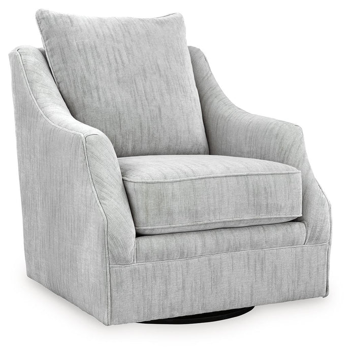 Gubbins - Swivel Accent Chair - Gray - Stylish Home Furniture