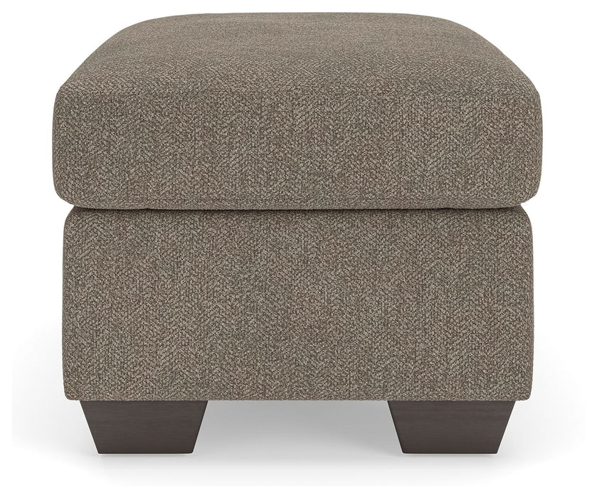 Triston-Peaks - Ottoman - Suede - Stylish Home Furniture