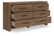 Broachmyn - Six Drawer Dresser - Stylish Home Furniture