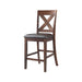 Alex - Counter Side Chair With Pu (Set of 2) - Stylish Home Furniture