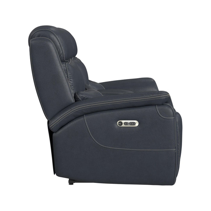Aruba - Power Motion Loveseat With Power Headrest And Console - Stylish Home Furniture