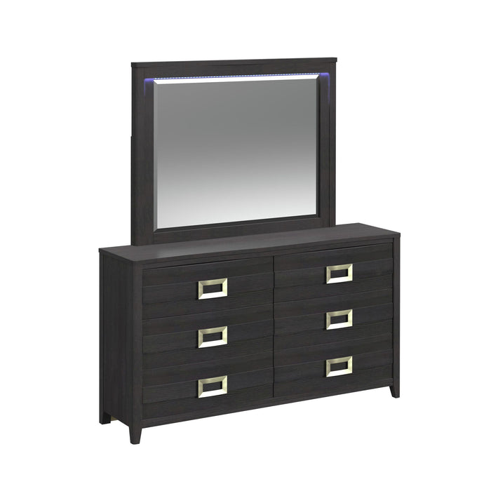 Tobias - Bedroom Set With LED - Stylish Home Furniture