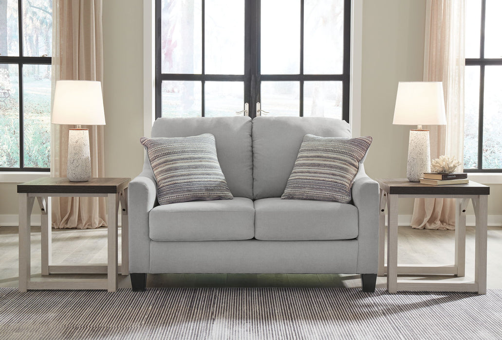 Adlai - Loveseat - Shadow - Stylish Home Furniture
