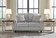 Adlai - Loveseat - Shadow - Stylish Home Furniture