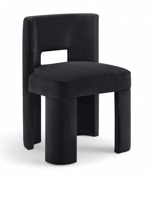 Zuno - Velvet Performance Fabric Upholstered Dining Chair (Set of 2)