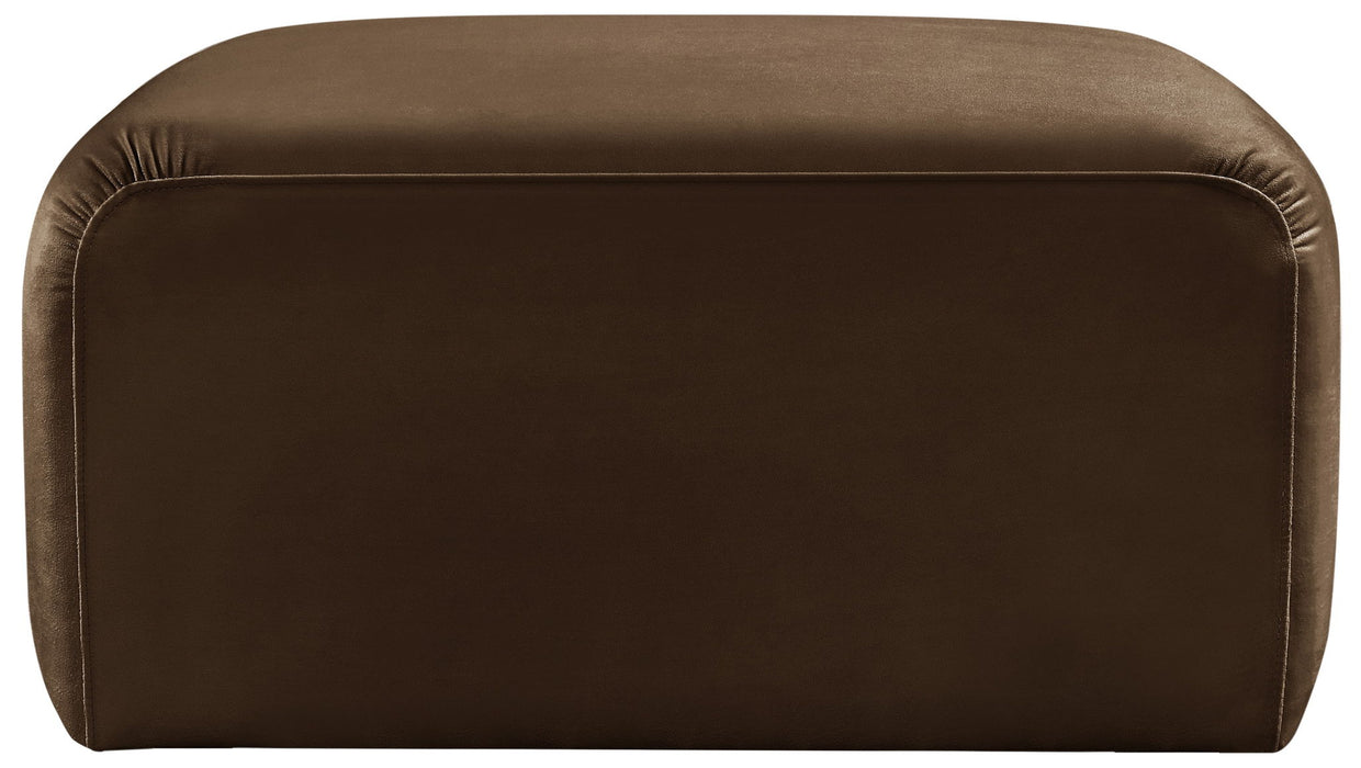 Arc - Velvet Ottoman