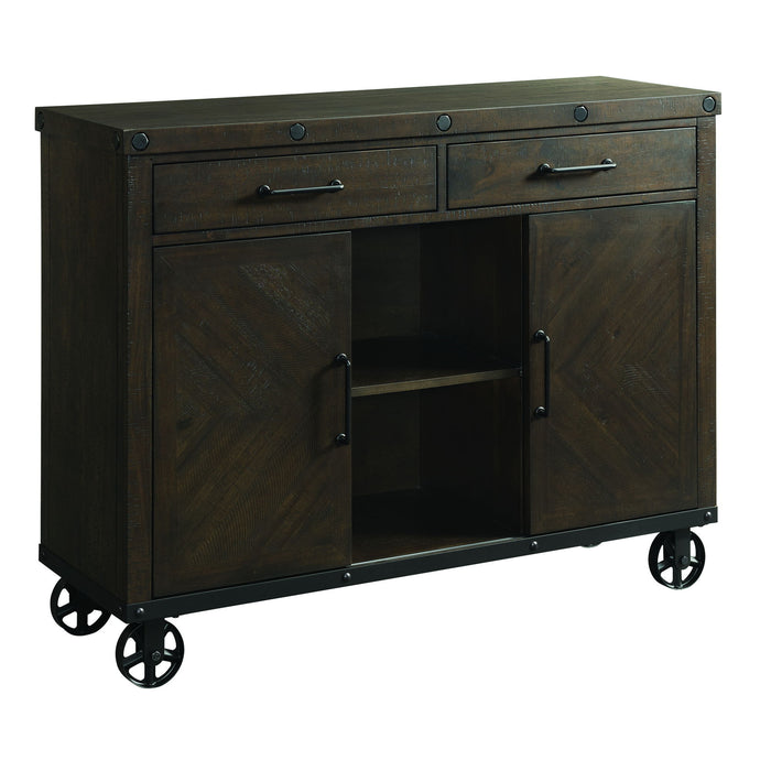 Colorado - Server - Dark Brown - Stylish Home Furniture