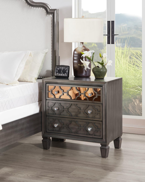 B086 - Nightstand - Gray
