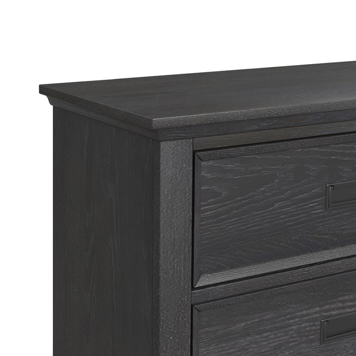 Hampton Kids - 2-Drawer Nightstand With Usb - Stylish Home Furniture