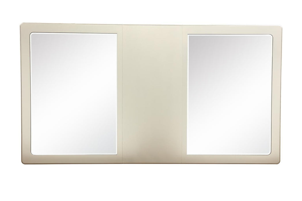 D110 - Dining Table With Extension - Pearl Silver