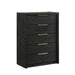 South Bend - Chest - Black - Stylish Home Furniture