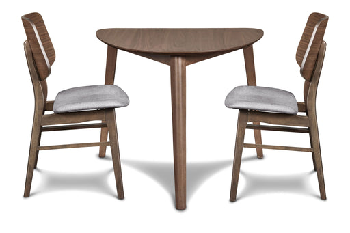 Oscar - Corner Table With 2 Cushion Chairs