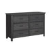 Hampton Kids - 6-Drawer Dresser - Stylish Home Furniture