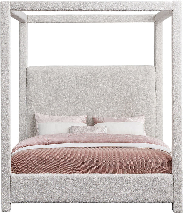 Eden - Boucle Fabric Upholstered Bed