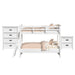 Hampton Kids - Bunk With Ladder Bedroom Set - Stylish Home Furniture