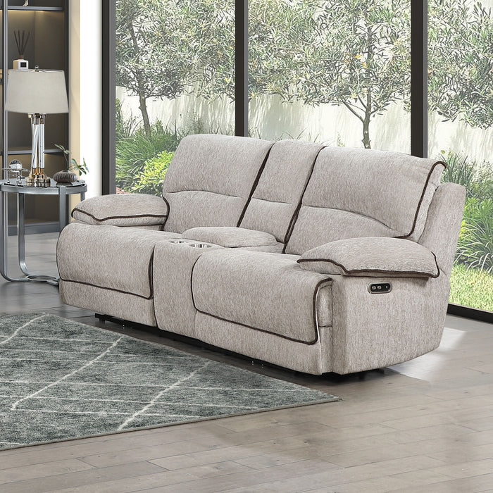Camden - Dual Reclining Console Loveseat - Stylish Home Furniture