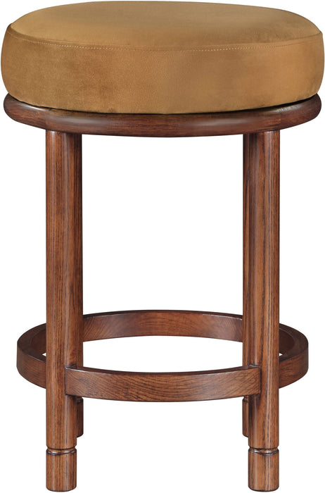 Monette - Counter Stool With Brown Base