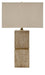Laddner - Poly Table Lamp - Beige - Stylish Home Furniture
