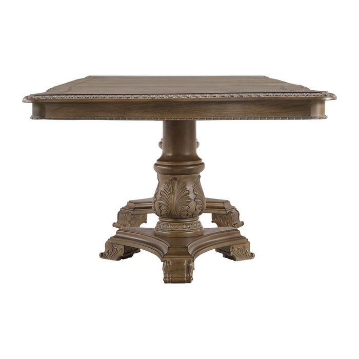 Madison Park - Rectangular Dining Table With 2 Leaves - Walnut - Stylish Home Furniture