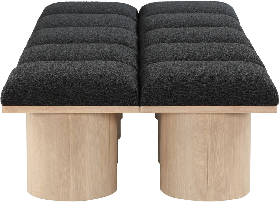 Pavilion - 10 Piece Modular Bench With Natural Base