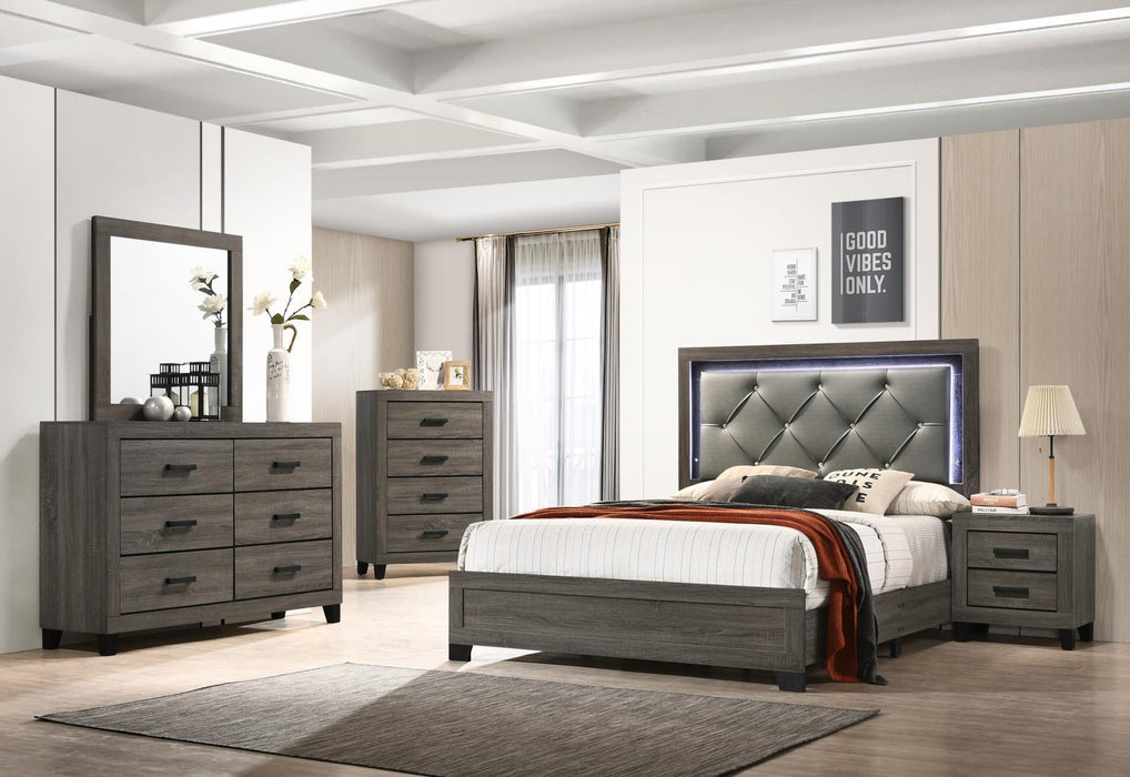B376 - Mirror - Gray - Stylish Home Furniture