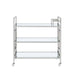 Ezra - Serving Bar Cart - Chrome - Stylish Home Furniture