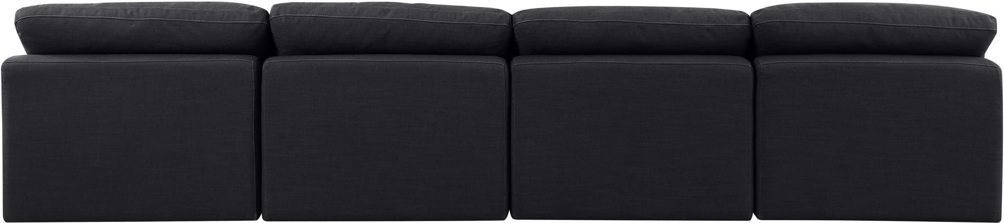 Indulge - Linen 4 Seat Modular Armless Sofa - Stylish Home Furniture