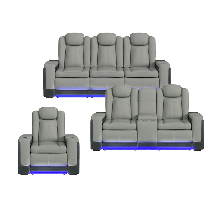 Lantana - Living Room Set - Charcoal - Stylish Home Furniture