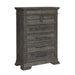 Park Ridge - 6-Drawer Chest - Charcoal - Stylish Home Furniture