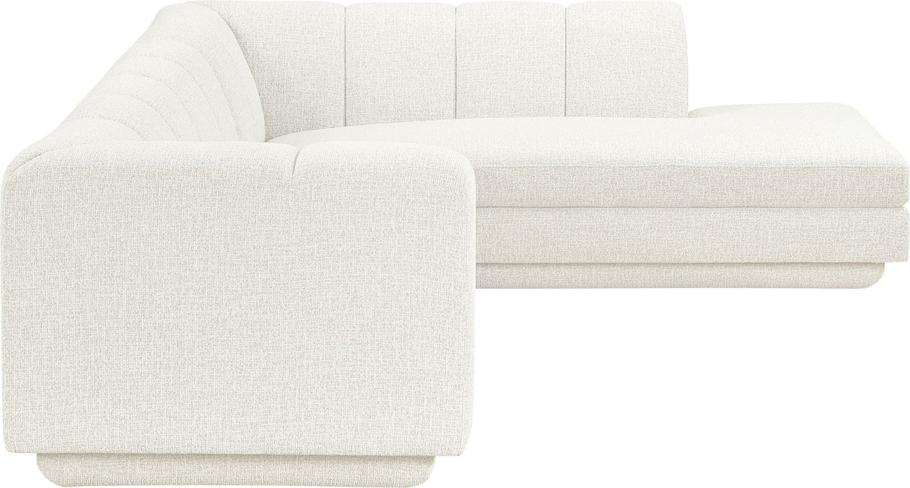 Modari - Sectional - Cream - Stylish Home Furniture