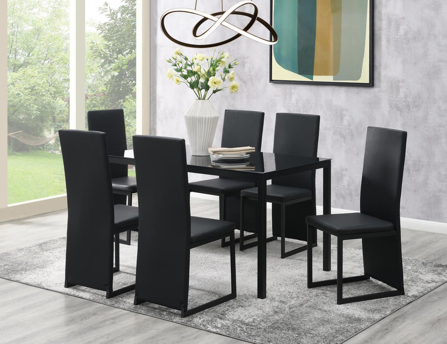 D228 - Dining Table - Black