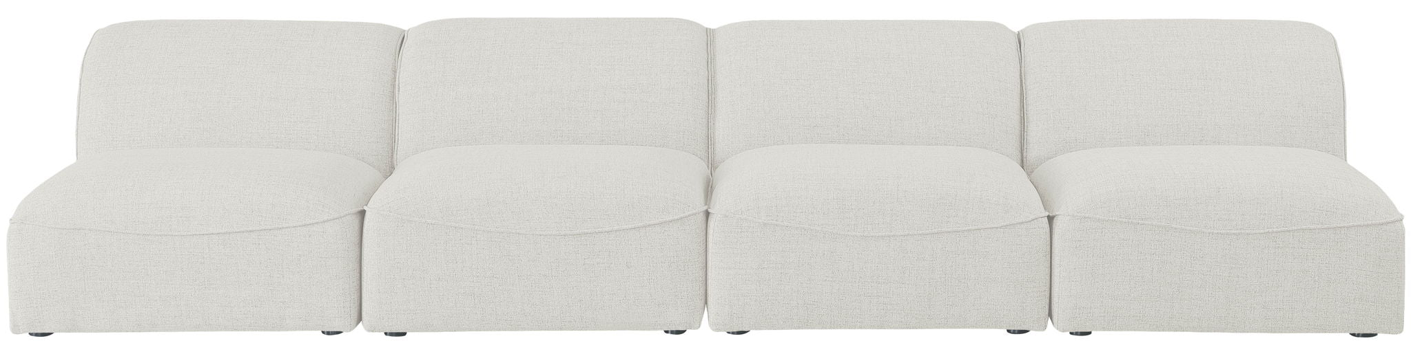 Miramar - 4 Seat Armless Modular Sofa