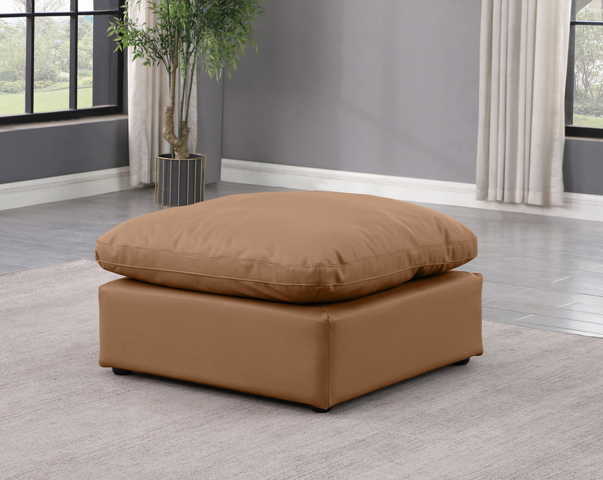 Indulge - Faux Leather Ottoman - Stylish Home Furniture