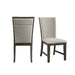 Grady - Upholstered Side Chair (Set of 2) - Walnut - Stylish Home Furniture