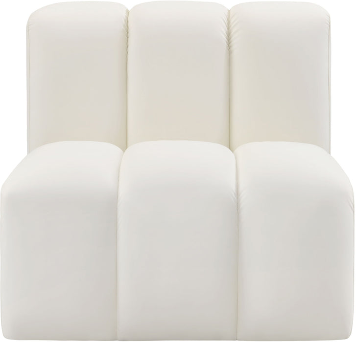 Arc - Faux Leather Straight Chair