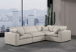 Comfy - 4 Piece Linen Fabric Modular Sectional - Stylish Home Furniture