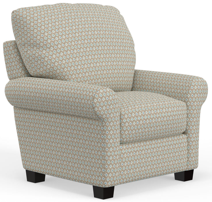 Magnolia - Accent Chair - Sky - Stylish Home Furniture