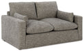 Dramatic - Loveseat - Granite - Stylish Home Furniture