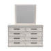 Avalanche - Dresser And Mirror Set - Antique White - Stylish Home Furniture