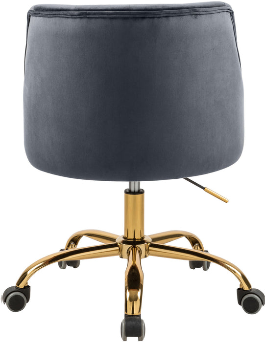 Arden - Office Chair with Gold Legs