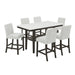 Carissa - Rectangle Counter Dining Set - Stylish Home Furniture