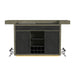 Jemma - Bar Table With Light - Gray And Dark Espresso - Stylish Home Furniture