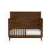 Malia - Crib With High Headboard And Guardrail - Walnut - Stylish Home Furniture