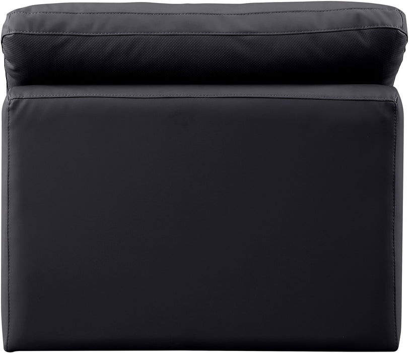 Indulge - Faux Leather Armless Chair - Stylish Home Furniture