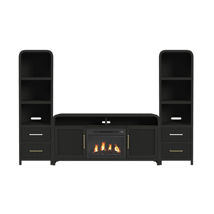 Ridgemont - 4 Piece Entertainment Unit With 70" TV Console - Stylish Home Furniture