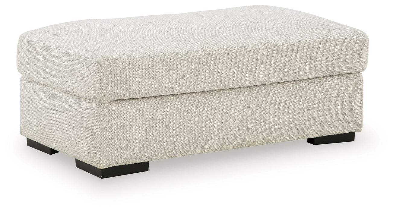 Conlee-Pike - Ottoman - Linen - Stylish Home Furniture