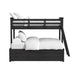 Hampton Kids - Bunk With Ladder And Trundle - Stylish Home Furniture