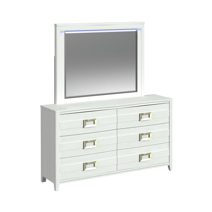 Tobias - Bedroom Set With LED - Stylish Home Furniture